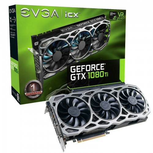 EVGA Nvidia GeForce GTX 1080 Ti FTW3 GAMING, 11GB GDDR5X