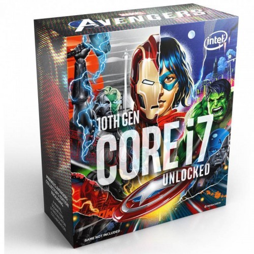 Intel Core i7-10700K Avengers Collectors Edition 5.10GHz Turbo Eight Core Comet Lake LGA 1200